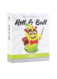 Стимулирующий презерватив-насадка Roll   Ball Apple - Sitabella - купить с доставкой в Стерлитамаке