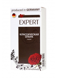 Гладкие презервативы Expert  Классическая опера  - 12 шт. - Expert - купить с доставкой в Стерлитамаке