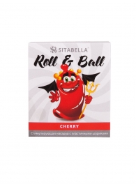 Стимулирующий презерватив-насадка Roll   Ball Cherry - Sitabella - купить с доставкой в Стерлитамаке