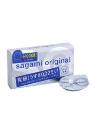 Ультратонкие презервативы Sagami Original QUICK - 6 шт. - Sagami - купить с доставкой в Стерлитамаке