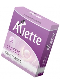 Классические презервативы Arlette Classic - 3 шт. - Arlette - купить с доставкой в Стерлитамаке