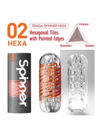 Мастурбатор SPINNER Hexa - Tenga - в Стерлитамаке купить с доставкой