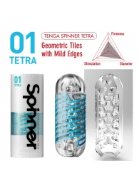 Мастурбатор SPINNER Tetra - Tenga - в Стерлитамаке купить с доставкой