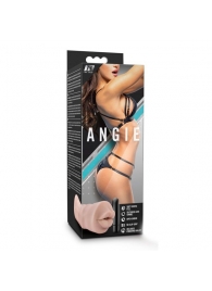 Телесный мастурбатор-ротик Angie - Blush Novelties - в Стерлитамаке купить с доставкой