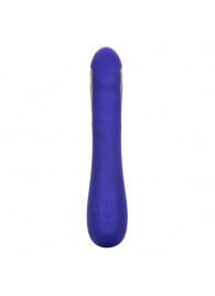 Фиолетовый вибратор с электростимуляцией Intimate E-Stimulator Petite Wand - 18,5 см. - California Exotic Novelties - купить с доставкой в Стерлитамаке