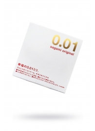 Супертонкий презерватив Sagami Original 0.01 - 1 шт. - Sagami - купить с доставкой в Стерлитамаке
