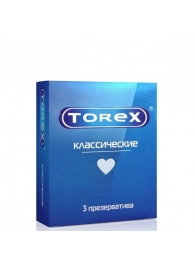 Гладкие презервативы Torex  Классические  - 3 шт. - Torex - купить с доставкой в Стерлитамаке