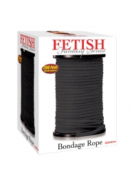 Черная веревка для связывания Bondage Rope - 60,9 м. - Pipedream - купить с доставкой в Стерлитамаке