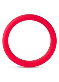 Красное эрекционное кольцо Silicone Go Pro Cock Ring - Blush Novelties - в Стерлитамаке купить с доставкой