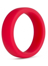 Красное эрекционное кольцо Silicone Go Pro Cock Ring - Blush Novelties - в Стерлитамаке купить с доставкой