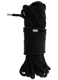 Черная веревка для бондажа BONDAGE ROPE - 10 м. - Dream Toys - купить с доставкой в Стерлитамаке