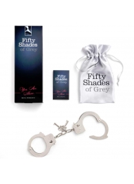 Металлические наручники Metal Handcuffs - Fifty Shades of Grey - купить с доставкой в Стерлитамаке