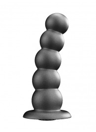 Черная насадка-плаг на харнесс PLATINUM 9 - 24 см. - LOVETOY (А-Полимер) - купить с доставкой в Стерлитамаке