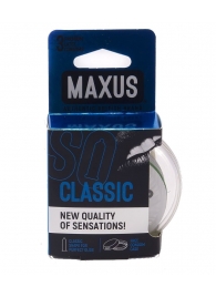 Классические презервативы в пластиковом кейсе MAXUS Classic - 3 шт. - Maxus - купить с доставкой в Стерлитамаке