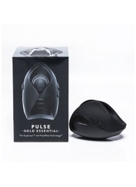 Черный инновационный мужской вибратор PULSE SOLO ESSENTIAL - Hot Octopuss - в Стерлитамаке купить с доставкой