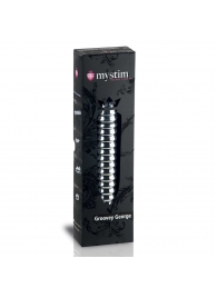 Рельефный фаллос для интенсивного электросекса Groovey George - 20 см. - MyStim - купить с доставкой в Стерлитамаке