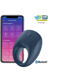 Эрекционное кольцо Satisfyer Strong One с возможностью управления через приложение - Satisfyer - в Стерлитамаке купить с доставкой