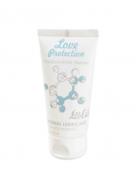 Увлажняющий лубрикант на водной основе Love Protection - 50 мл. - Lola Games - купить с доставкой в Стерлитамаке