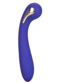 Фиолетовый вибромассажер с электростимуляцией Intimate Estim Petite G Wand - 19 см. - California Exotic Novelties - купить с доставкой в Стерлитамаке