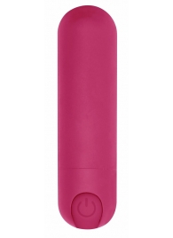 Розовая перезаряжаемая вибропуля 7 Speed Rechargeable Bullet - 7,7 см. - Shots Media BV