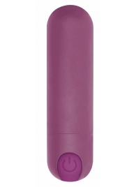 Фиолетовая перезаряжаемая вибропуля 7 Speed Rechargeable Bullet - 7,7 см. - Shots Media BV