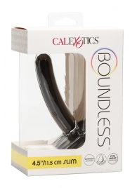 Черный анальный стимулятор Boundless 4.5” Slim Probe - 11,5 см. - California Exotic Novelties - купить с доставкой в Стерлитамаке