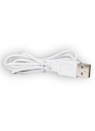 Белый магнитный кабель для зарядки Saisfyer USB Charging Cable - Satisfyer - купить с доставкой в Стерлитамаке