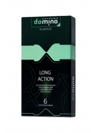 Презервативы с пролонгирующим эффектом DOMINO Classic Long action - 6 шт. - Domino - купить с доставкой в Стерлитамаке