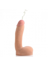 Телесный фаллоимитатор Squirting Dildo - 21,6 см. - XR Brands