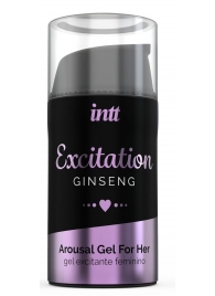 Женский возбуждающий интимный гель Excitation Ginseng - 15 мл. - INTT - купить с доставкой в Стерлитамаке