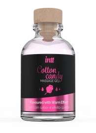 Массажный гель с согревающим эффектом Cotton Candy - 30 мл. - INTT - купить с доставкой в Стерлитамаке