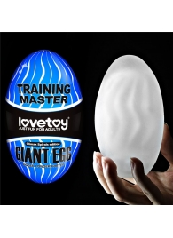 Мастурбатор-яйцо Giant Egg Climax Spirals Edition - Lovetoy - в Стерлитамаке купить с доставкой