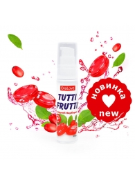 Гель-смазка Tutti-frutti со вкусом барбариса - 30 гр. - Биоритм - купить с доставкой в Стерлитамаке