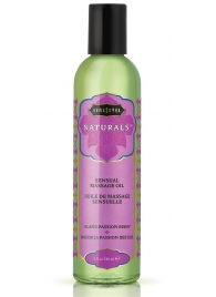 Массажное масло Naturals Island Passion Berry с ароматом тропических фруктов - 236 мл. - Kama Sutra - купить с доставкой в Стерлитамаке
