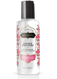 Гель-лубрикант на водной основе Divine Nectars Strawberry Dream с ароматом клубники - 150 мл. - Kama Sutra - купить с доставкой в Стерлитамаке