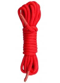 Красная веревка для связывания Nylon Rope - 5 м. - Easy toys - купить с доставкой в Стерлитамаке