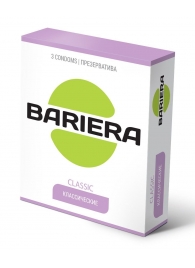 Классические презервативы Bariera Classic - 3 шт. - Bariera - купить с доставкой в Стерлитамаке