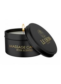 Массажная свеча с ароматом розы Massage Candle Rose Scented - 100 гр. - Shots Media BV - купить с доставкой в Стерлитамаке