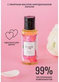 Массажное масло Pleasure Lab Delicate с ароматом пиона и пачули - 50 мл. - Pleasure Lab - купить с доставкой в Стерлитамаке