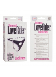 Трусы для страпона с универсальным креплением Universal Love Rider Luxe Harness - California Exotic Novelties - купить с доставкой в Стерлитамаке