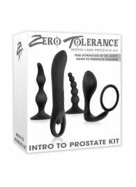 Набор стимуляторов простаты Intro To Prostate Kit - Zero Tolerance - в Стерлитамаке купить с доставкой
