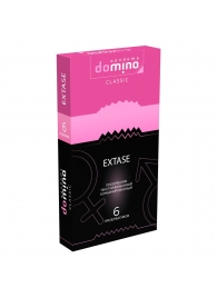 Презервативы с точками и рёбрышками DOMINO Classic Extase - 6 шт. - Domino - купить с доставкой в Стерлитамаке