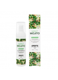 Разогревающее массажное масло с ароматом мохито Gourmet Mint Mojito - 50 мл. - Exsens - купить с доставкой в Стерлитамаке