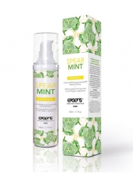 Разогревающее массажное масло Gourmet Spearmint Organic с органическими ингредиентами - 50 мл. - Exsens - купить с доставкой в Стерлитамаке