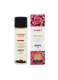 Органическое массажное масло GARNET ARGAN - 100 мл. - Exsens - купить с доставкой в Стерлитамаке