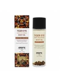 Органическое массажное масло TIGER EYE MACADAMIA - 100 мл. - Exsens - купить с доставкой в Стерлитамаке