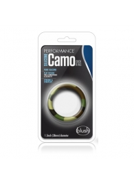 Эрекционное кольцо камуфляжной расцветки Silicone Camo Cock Ring - Blush Novelties - в Стерлитамаке купить с доставкой