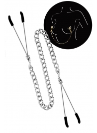 Регулируемые зажимы для сосков Sweet Caress Nipple Chain - Sweet Caress - купить с доставкой в Стерлитамаке
