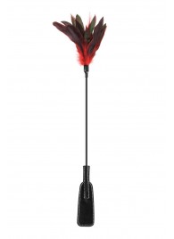 Стек-щекоталка Sweet Caress Feather Whip - 58 см. - Sweet Caress - купить с доставкой в Стерлитамаке