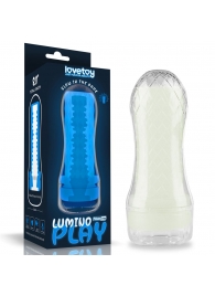 Светящийся в темноте мастурбатор Lumino Play Masturbator Ribbed - Lovetoy - в Стерлитамаке купить с доставкой